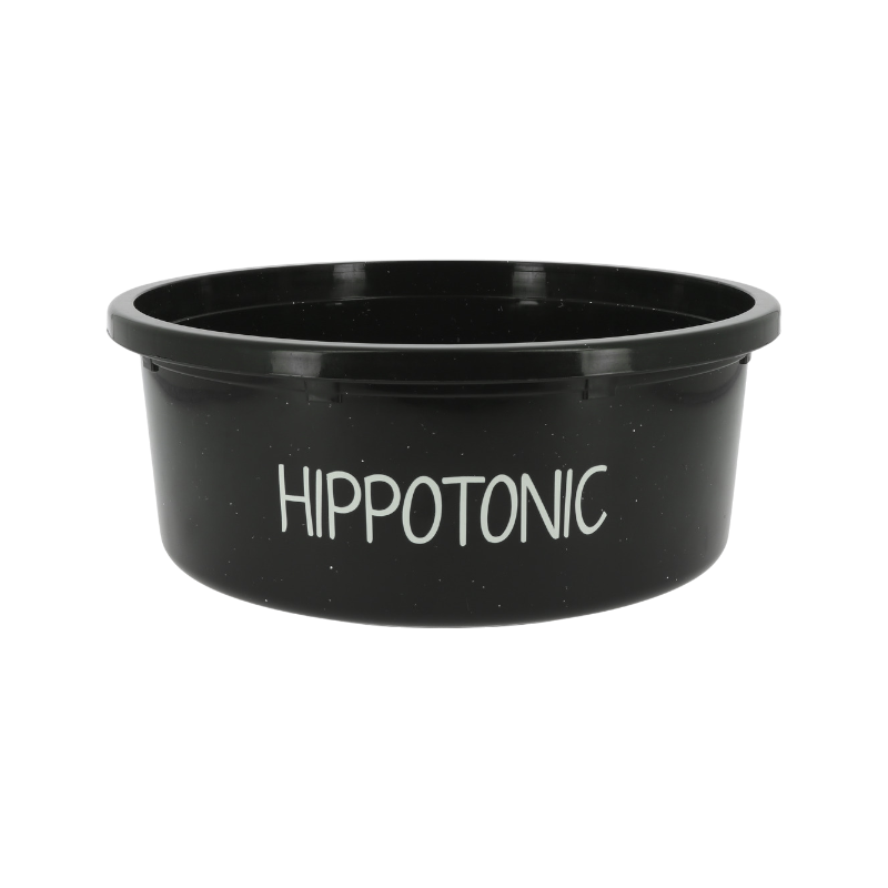 Hippotonic - Bol d'écurie 8L pailleté noir