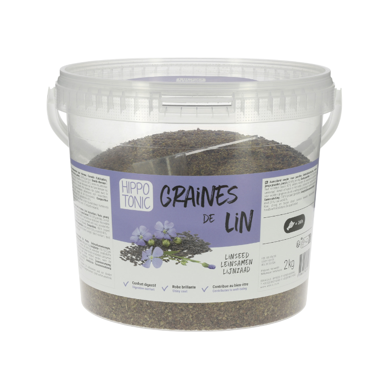 Hippotonic - Complément alimentaire Graines de lin