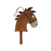 Hippotonic - Jouet pour chevaux Hobby Horse brun