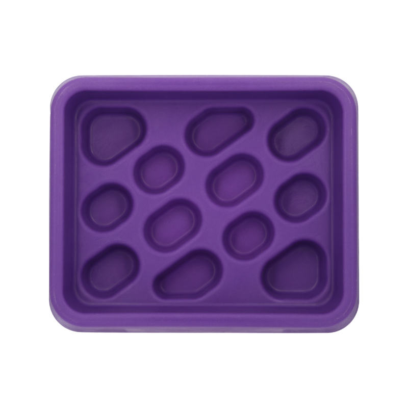 Hippotonic - Mangeoire anti glouton violet | - Ohlala