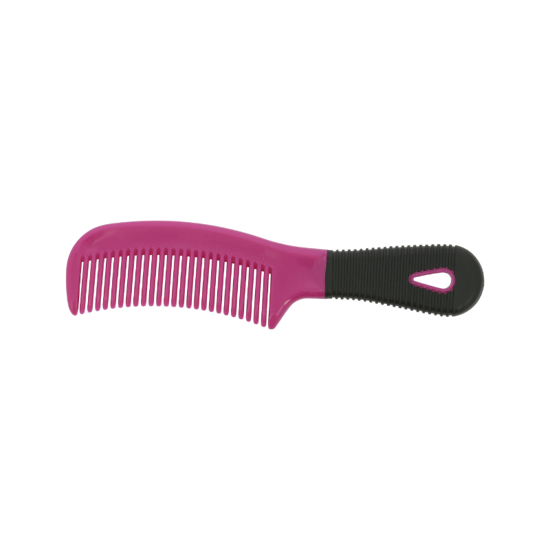 Hippotonic - Peigne PVC grand modèle Soft fuchsia | - Ohlala