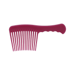 Hippotonic - Brede tand kam Soft fuchsia | - Ohlala