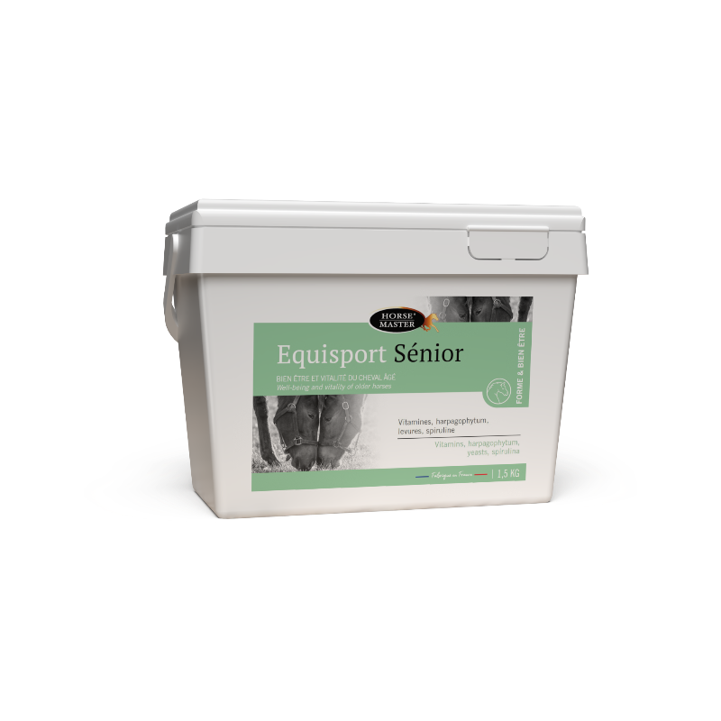 Horse Master - Complément alimentaire bien-être et vitalité du cheval âgé Equisport Senior