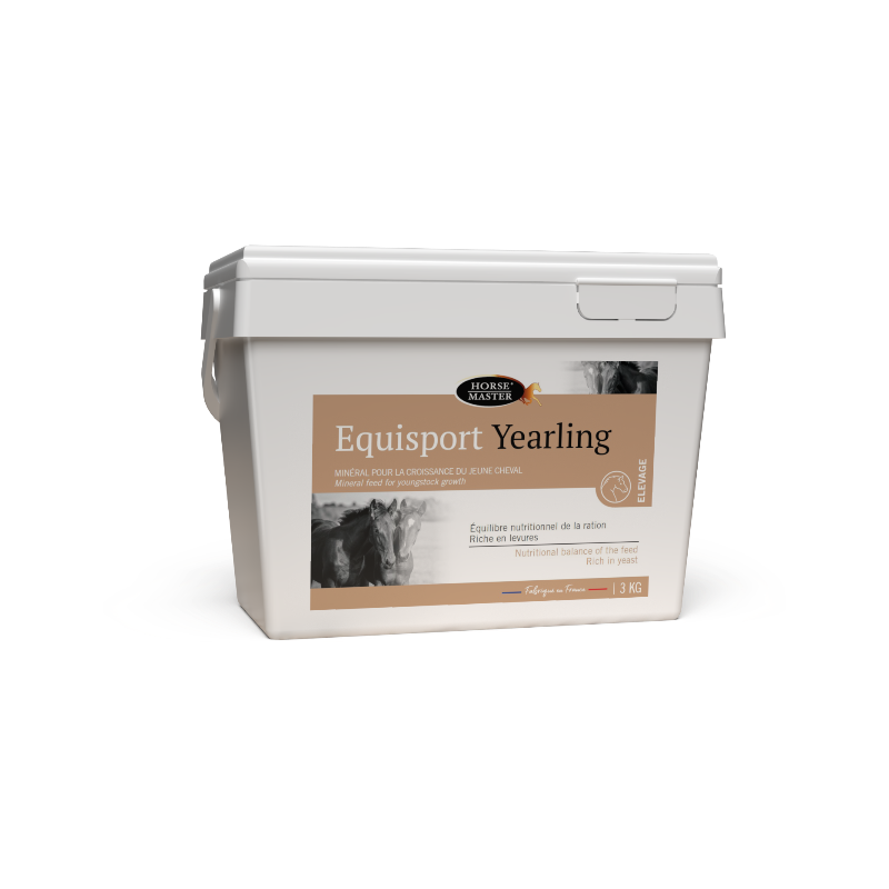 Horse Master - Complément alimentaire croissance du jeune cheval Equisport Yearling