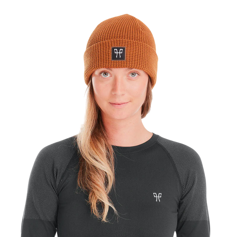 Horse Pilot - Bonnet unisexe Beanie camel | - Ohlala