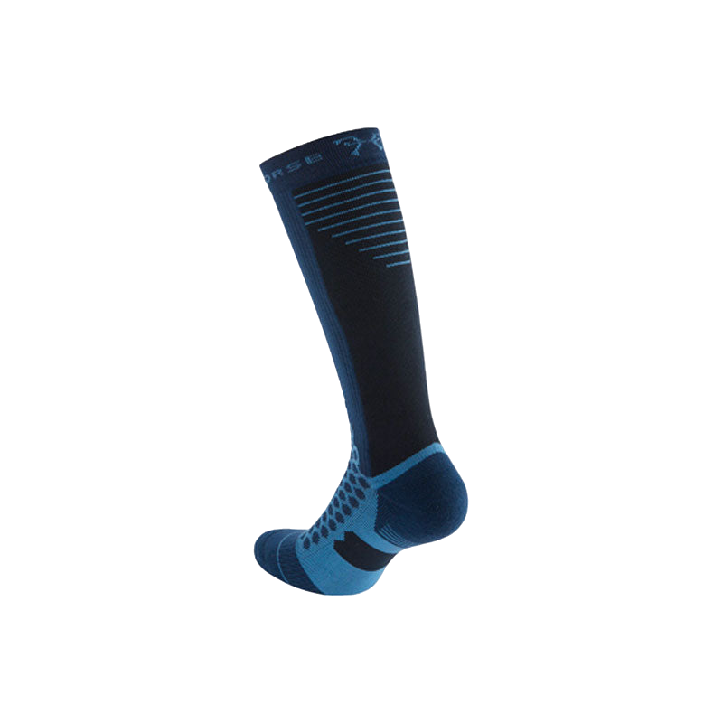 Horse Pilot - Chaussettes de compression marine | - Ohlala