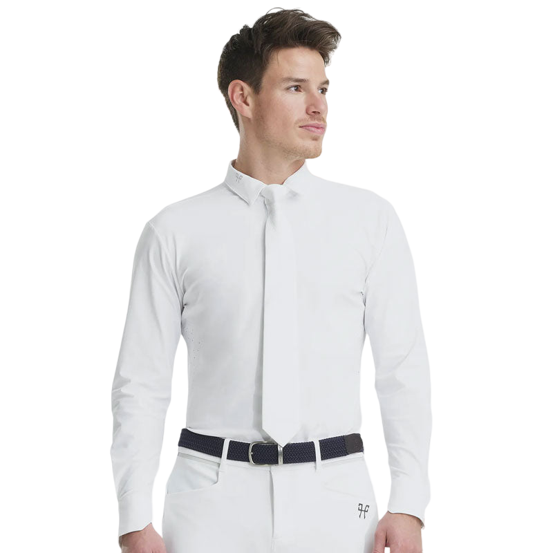 Horse Pilot - Chemise à manches longues homme Aerolight blanc | - Ohlala