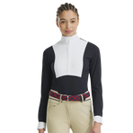 Horse Pilot - Dames blouse lange mouwen Monica nachtblauw | - Ohlala