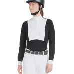 Horse Pilot - Dames blouse lange mouwen Monica zwart | - Ohlala