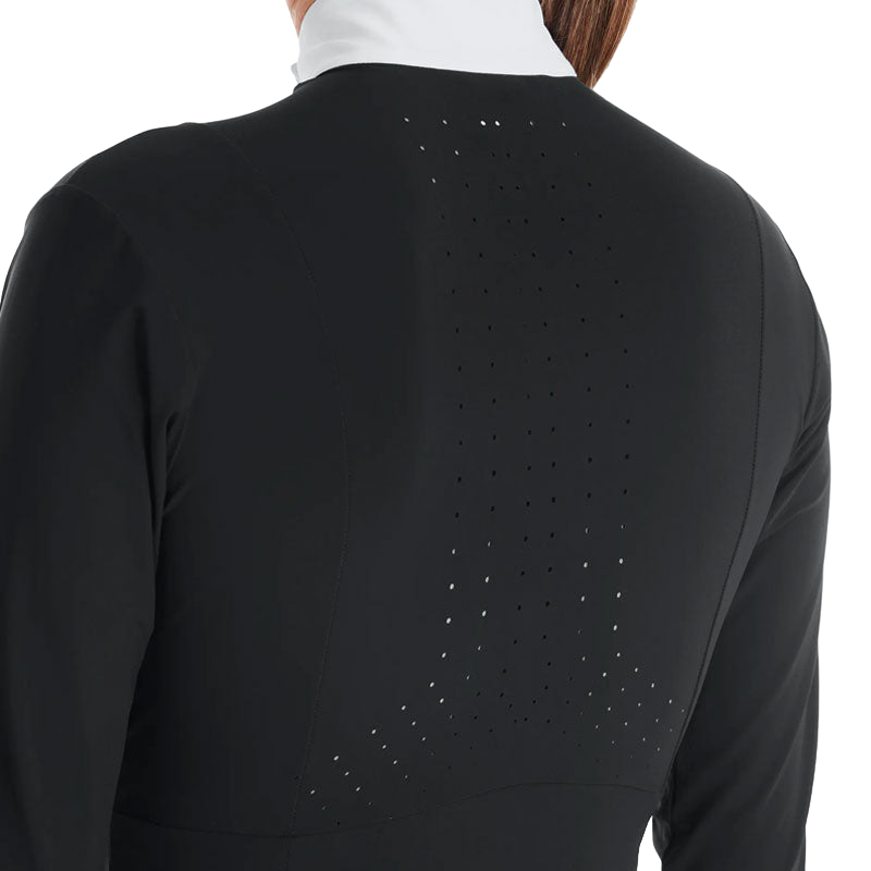 Horse Pilot - Chemise manches longues femme Monica noir | - Ohlala