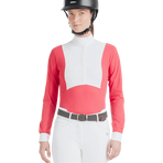 Horse Pilot - Damesblouse lange mouwen Monica roze | - Ohlala