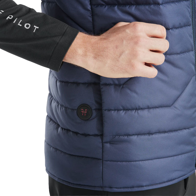 Horse Pilot - Doudoune sans manches homme E-Kelvin marine (sans batterie)