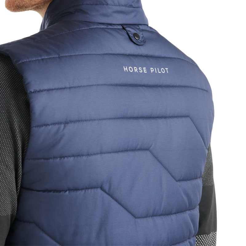 Horse Pilot - Doudoune sans manches homme E-Kelvin marine (sans batterie)