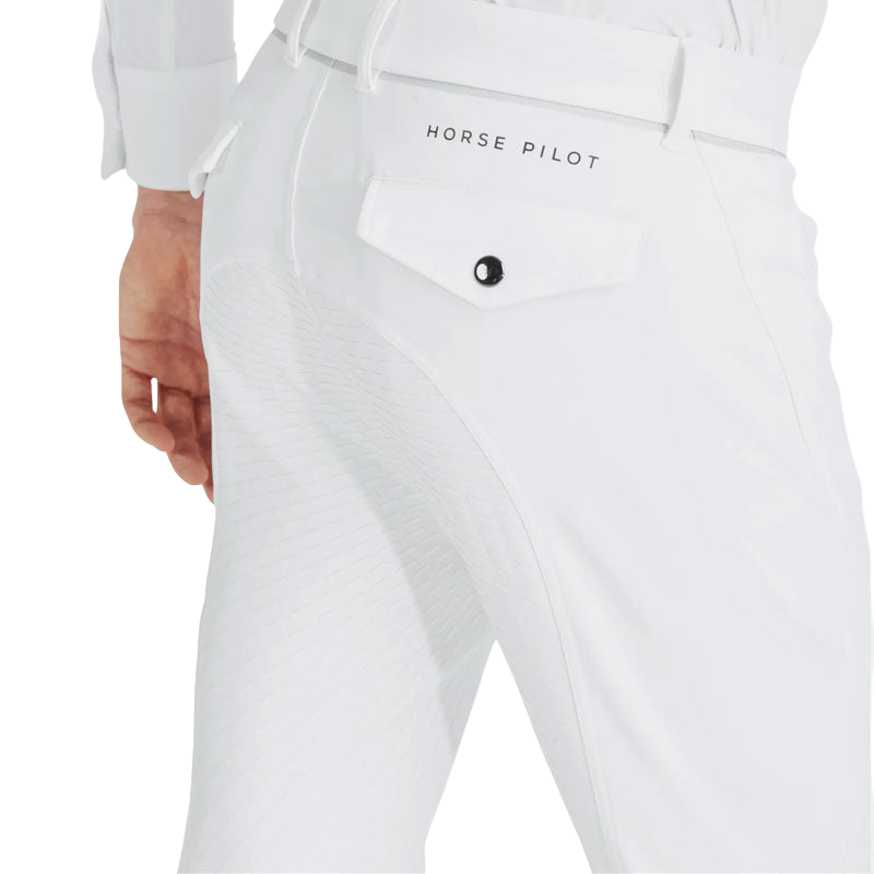 Horse Pilot - Pantalon d'équitation homme X-Dress blanc | - Ohlala