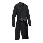 Horse Pilot - Veste de concours de dressage homme Long frac noir | - Ohlala