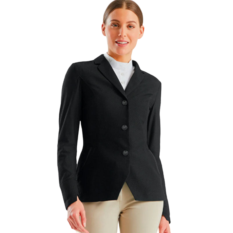 Horse Pilot - Veste de concours femme Aeromesh noir | - Ohlala