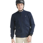 Horse Pilot - Heren teddy vest lange mouwen marineblauw | - Ohlala