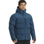 Horse Pilot - Gewatteerde jas lange mouwen heren Fahrenheit marine | - Ohlala