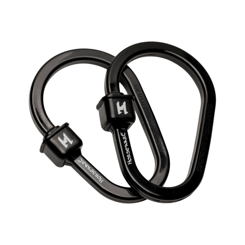 Horseware - Boucles de sécurité Breakaway Loop noir (x2)