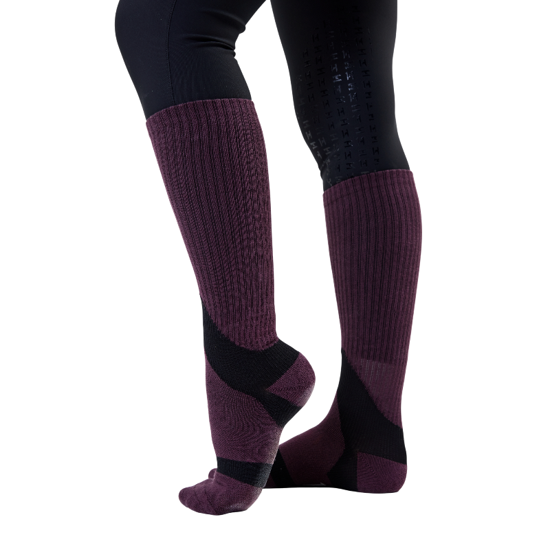 Horseware - Chaussettes d'équitation unisexe Pulse Performance celestial purple