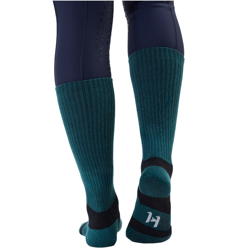 Horseware - Chaussettes d'équitation unisexe Pulse Performance dynasty green
