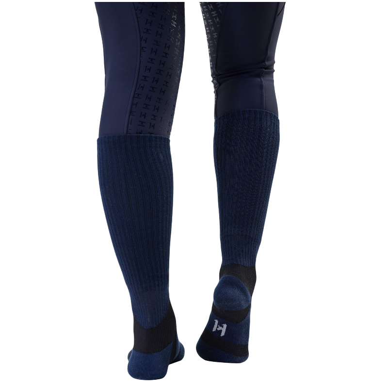 Horseware - Chaussettes d'équitation unisexe Pulse Performance marine