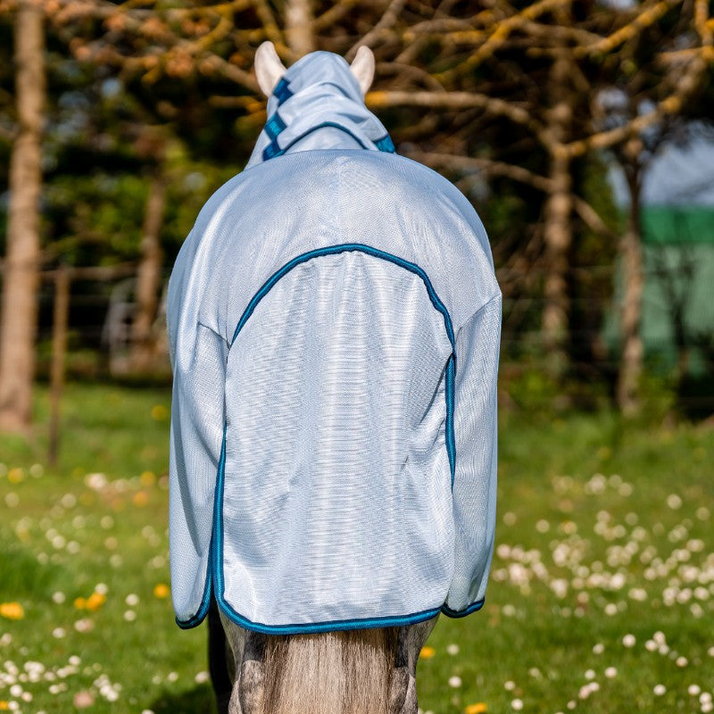 Horseware - Chemise anti-mouches Amigo Bug Rug azur blue/ marine/ bleu éléctrique | - Ohlala