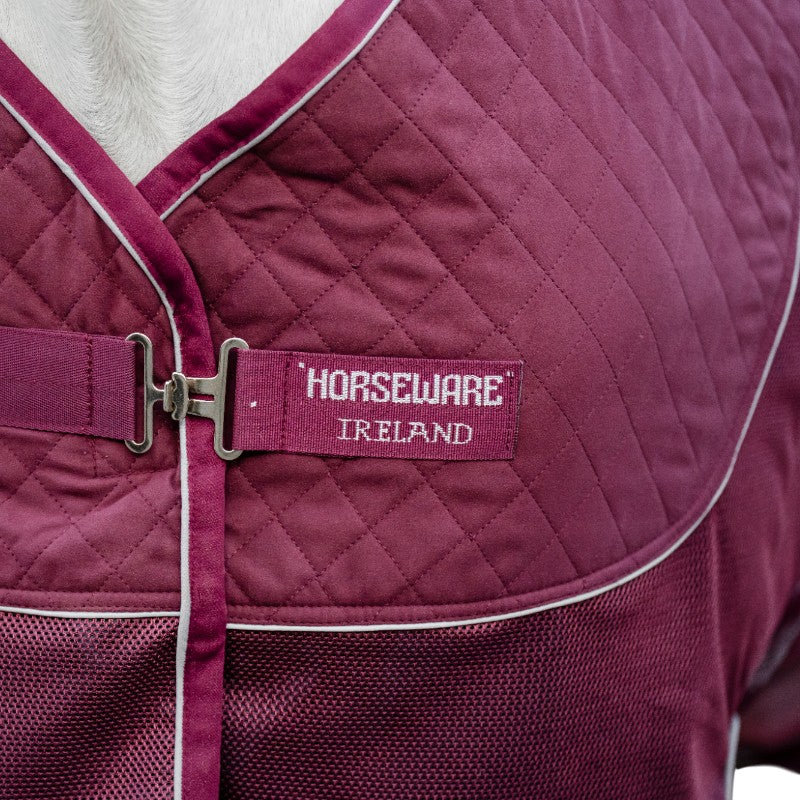 Horseware - Chemise de transport Signature Travel Cooler bordeaux