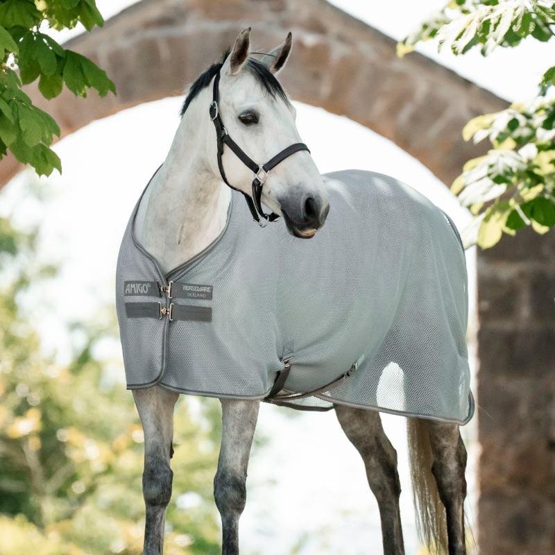 Horseware - Chemise séchante filet Airnet Amigo denim