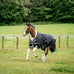 Horseware - Buitendeken Amigo Bravo 12 XL Original zwart/ titanium grey/ zilver 250g | - Ohlala