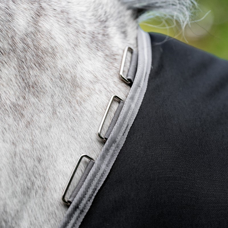 Horseware - Couverture d'extérieur Amigo Bravo 12 XL Original noir/ titanium grey/ argent 0g