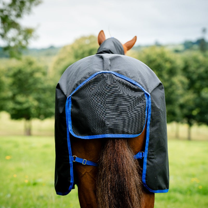 Horseware - Couverture d'extérieur Amigo Ripstop 900 Plus noir/ classic blue 100g