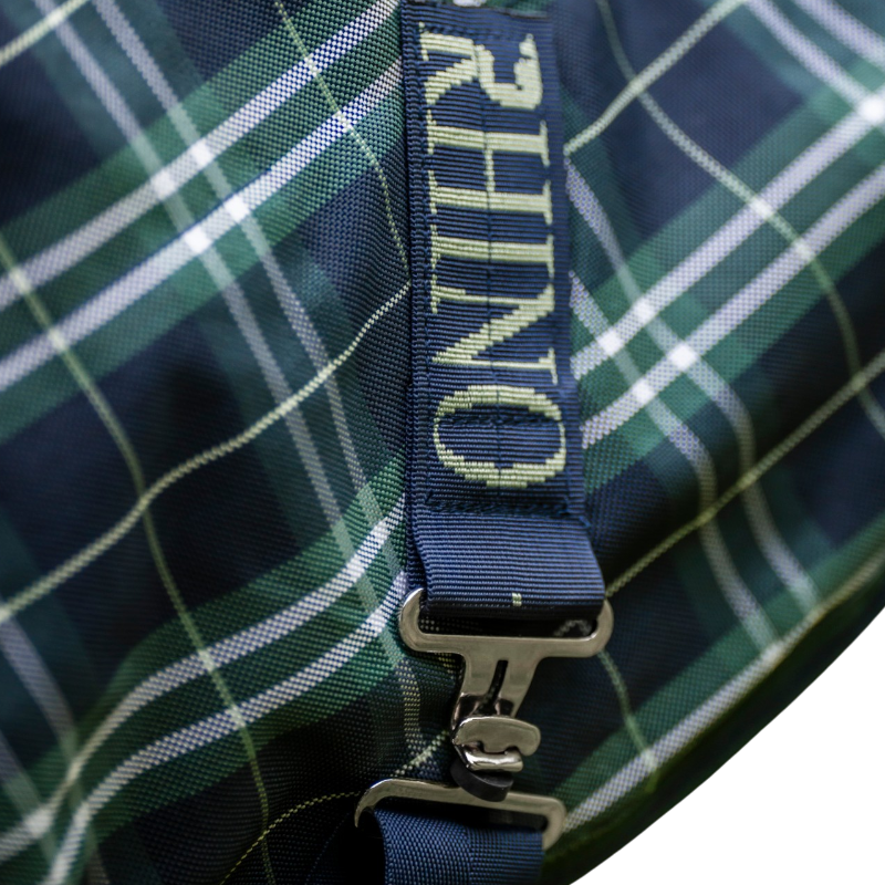 Horseware - Couverture d'extérieur Rhino Plus Turnout hunter check/ green/ marine 0g