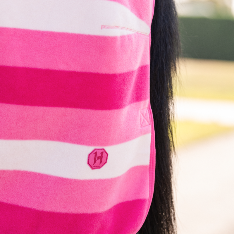 Horseware - Couverture polaire Newmarket witney pink | - Ohlala