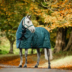 Horseware - Halsbedekkking Amigo Ripstop Insulator staaldeken dynasty green/ marine/ zilver 100g | - Ohlala