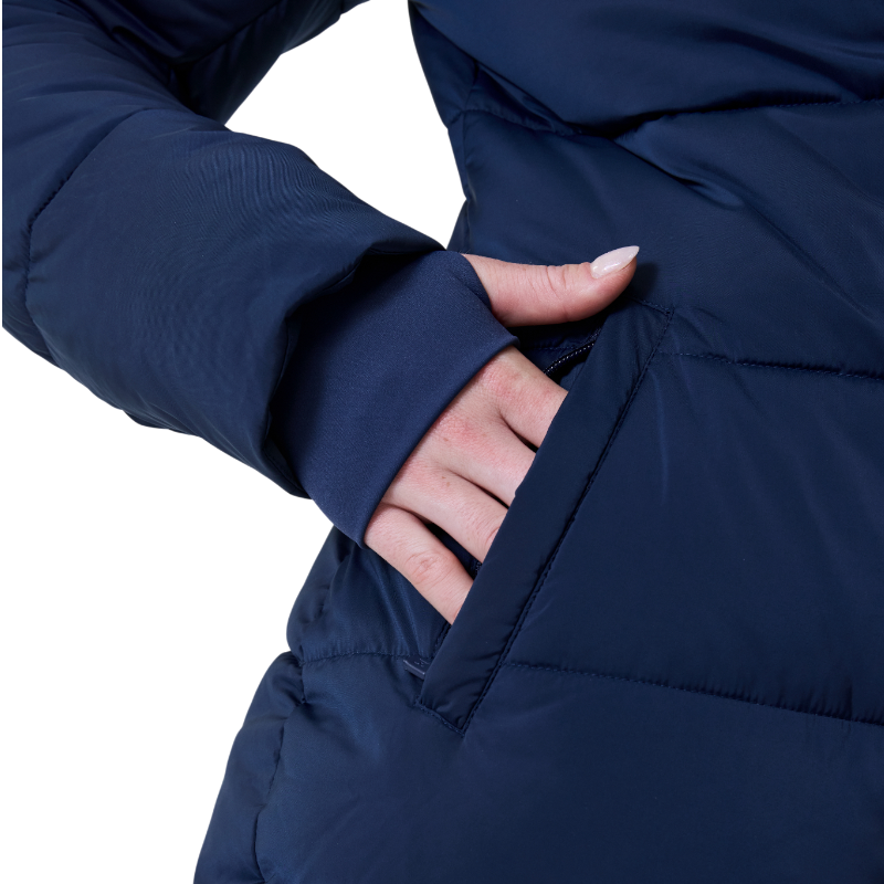 Horseware - Doudoune longues femme Verve marine