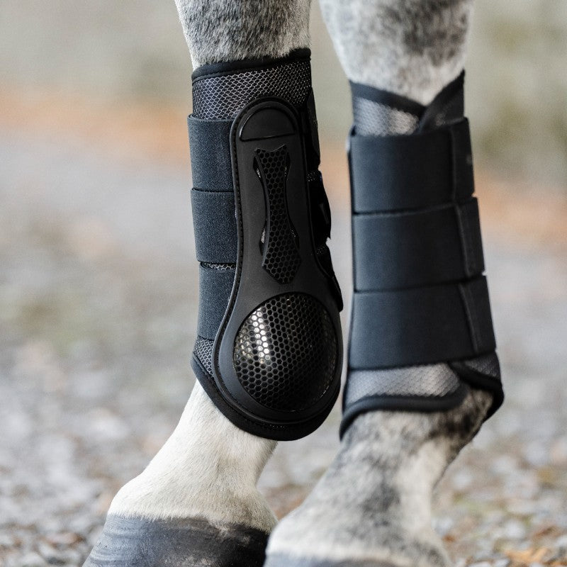 Horseware - Guêtres fermées Pro Bamboo noir | - Ohlala