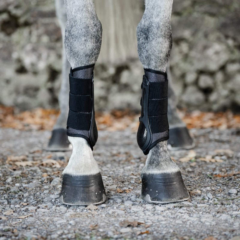 Horseware - Guêtres fermées Pro Bamboo noir | - Ohlala