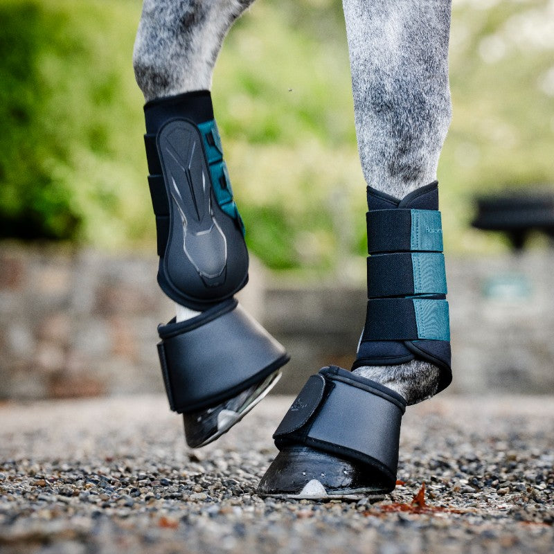 Horseware - Guêtres ouvertes Classic dynasty green | - Ohlala