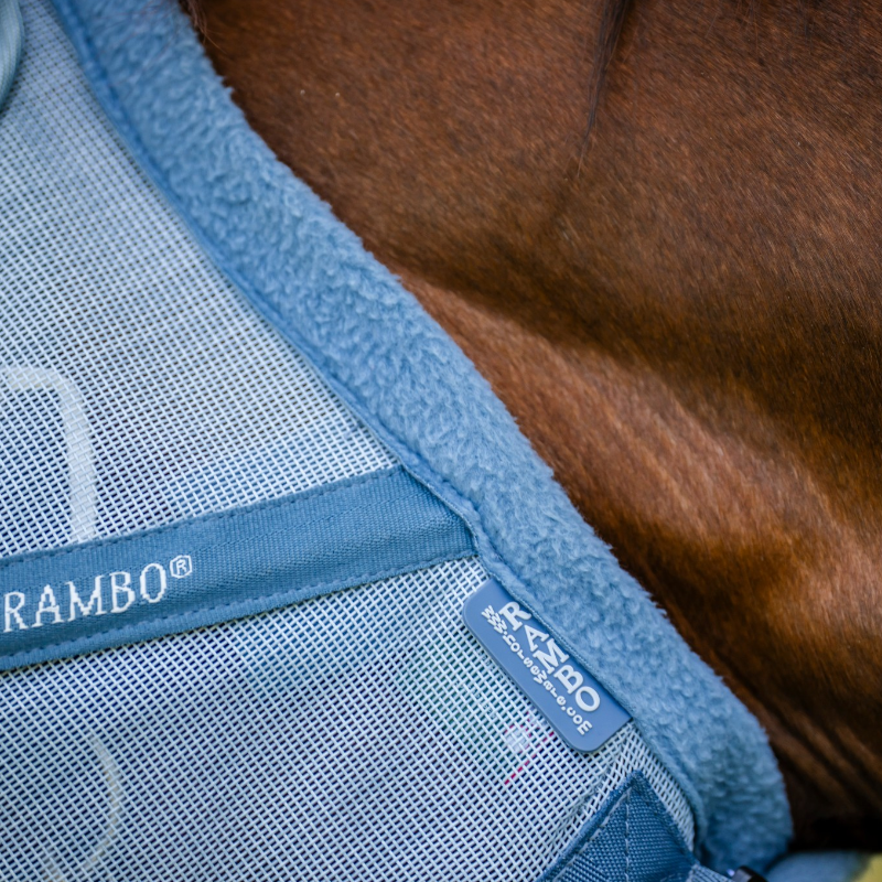 Horseware - Vliegenmasker Amigo Denim/ Zilver