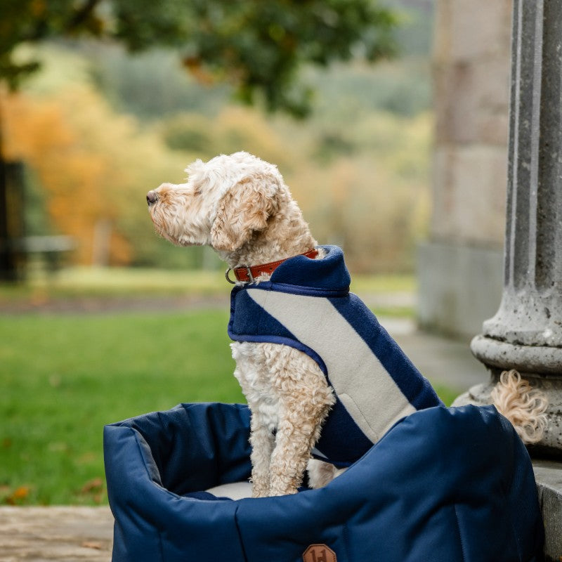 Horseware - Panier pour chien Newmarket witney navy
