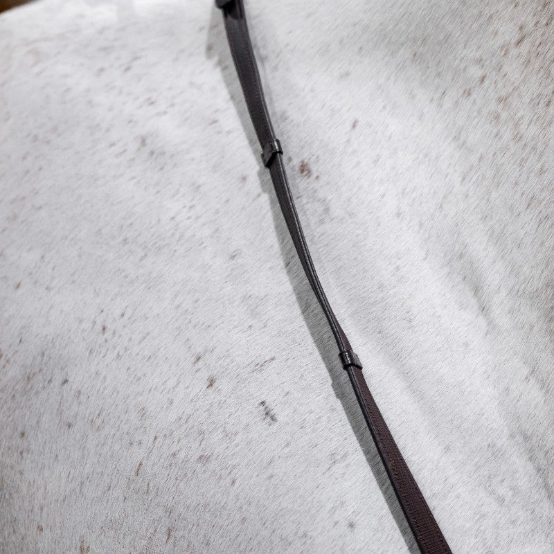 Horseware - Rênes Jumper avec stoppers marron | - Ohlala