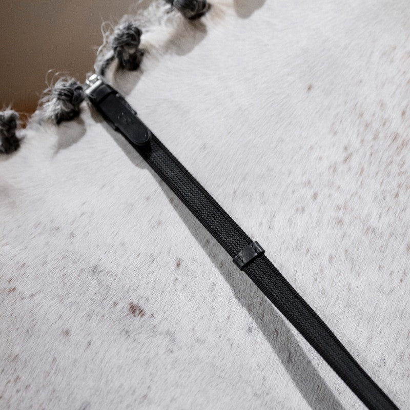 Horseware - Rênes Rubber Grip noir | - Ohlala