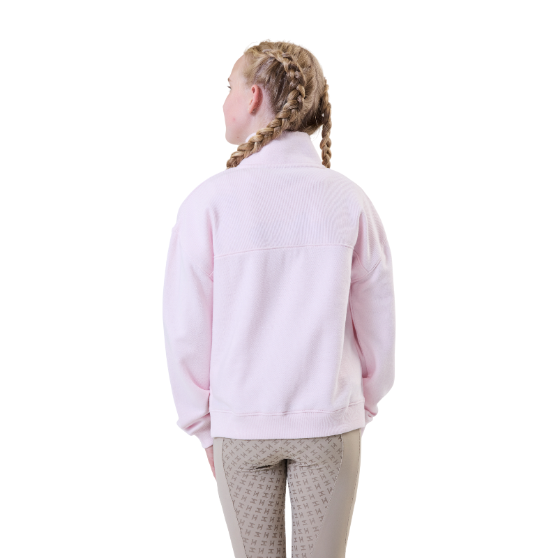 Horseware - Sweat manches longues enfant Vitality rose