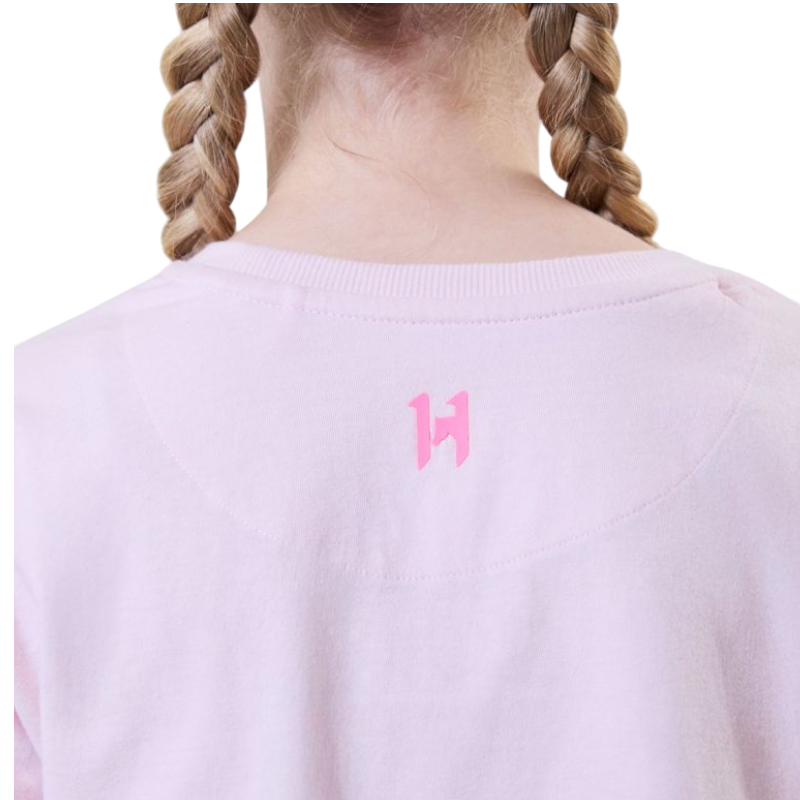 Horseware - T-shirt manches courtes enfant Crafty Pony rose