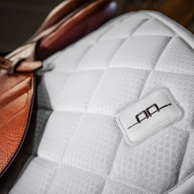 Horseware - Tapis de selle Alessandro Albanese Performance blanc | - Ohlala