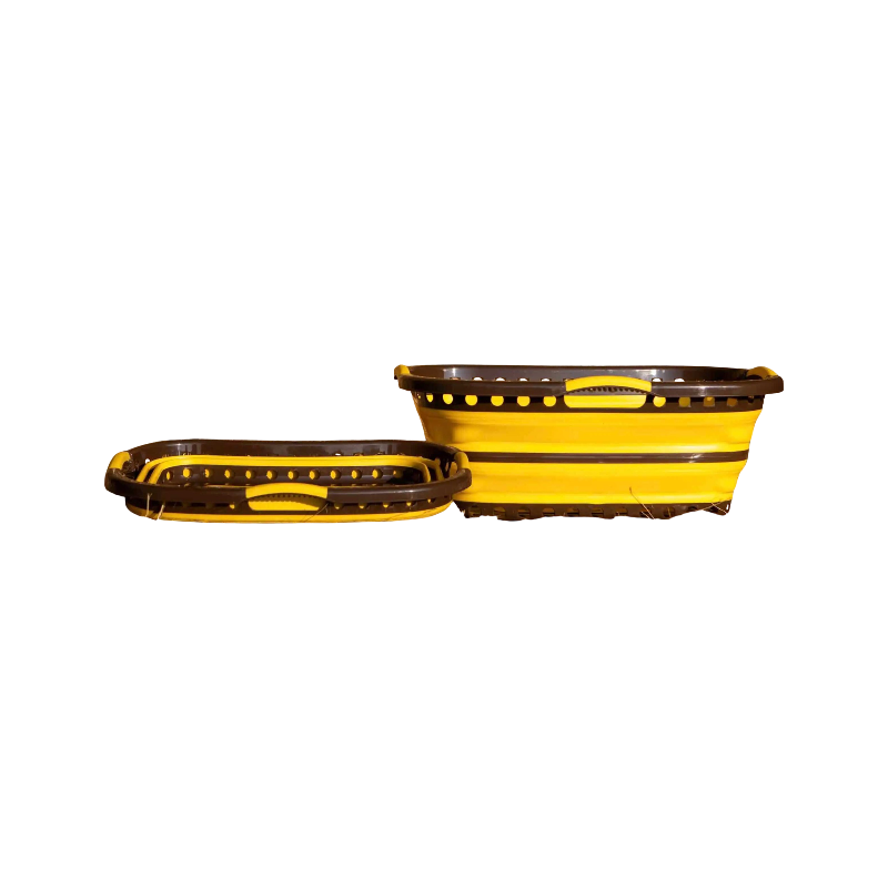 Horsewipe - Panier pliable jaune