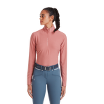 Horse Pilot - Dames longsleeve baselayer Suntech brick dust | - Ohlala