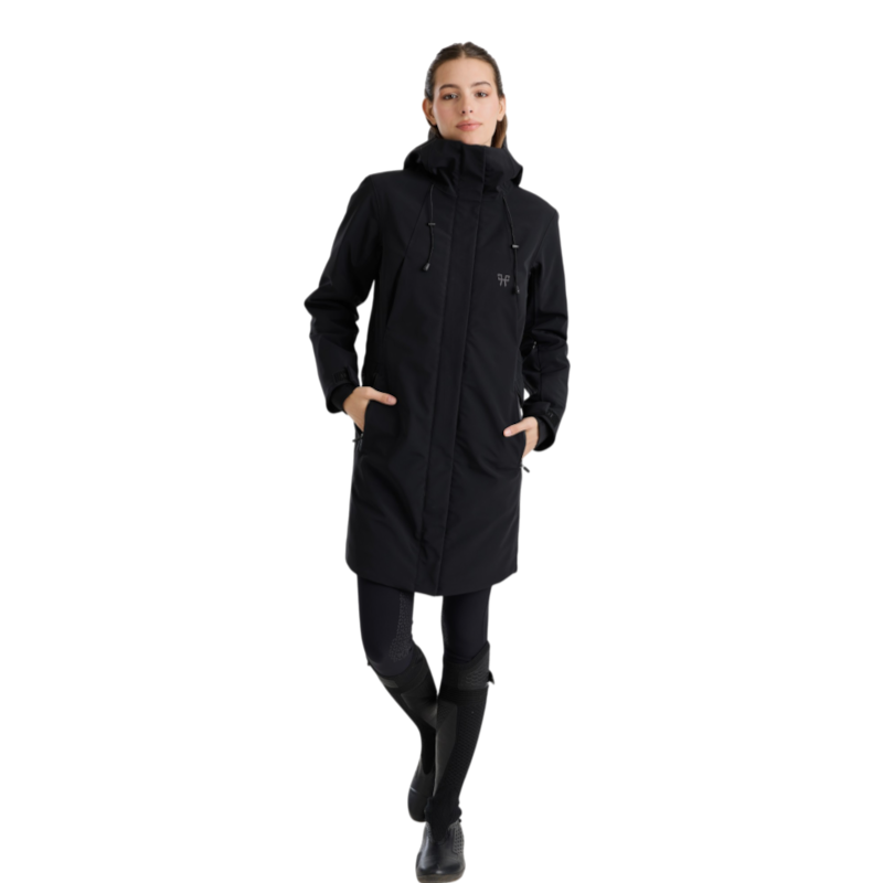 Horse Pilot - Blouson long femme Integral noir