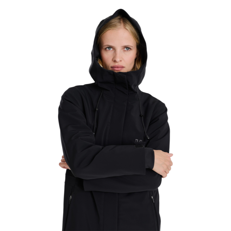 Horse Pilot - Blouson long femme Integral noir